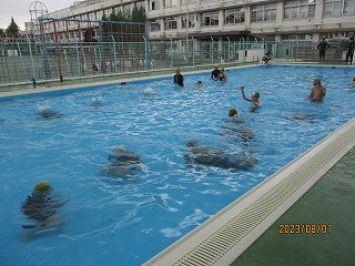 夏季水泳4.
