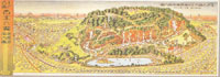 昭和15年の「王子名園　名主の滝遊園地案内図」