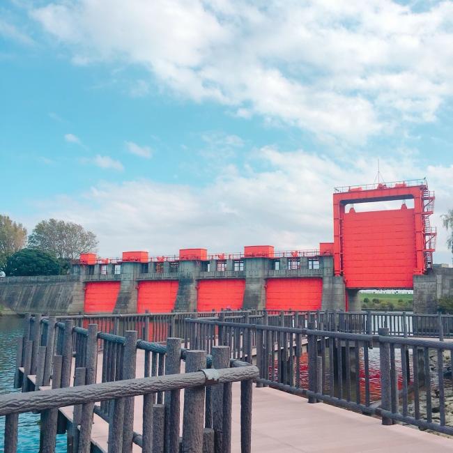 赤水門の写真