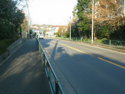 北区の坂道 八幡坂の写真
