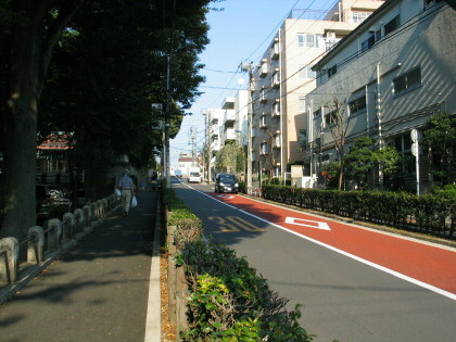 北区の坂道 (田端)八幡坂の写真