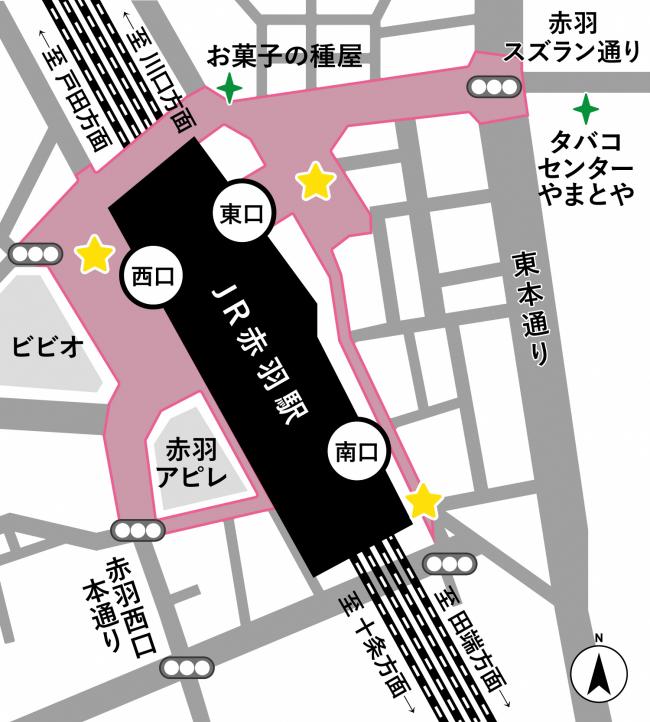 R5JR赤羽駅周辺MAP