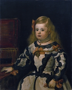 ディエゴ・ベラスケス《王女マルグリットの肖像》（模写）