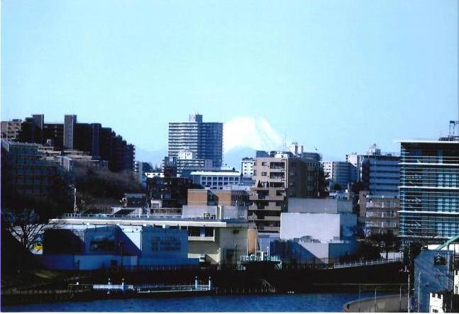 浮間からの富士山